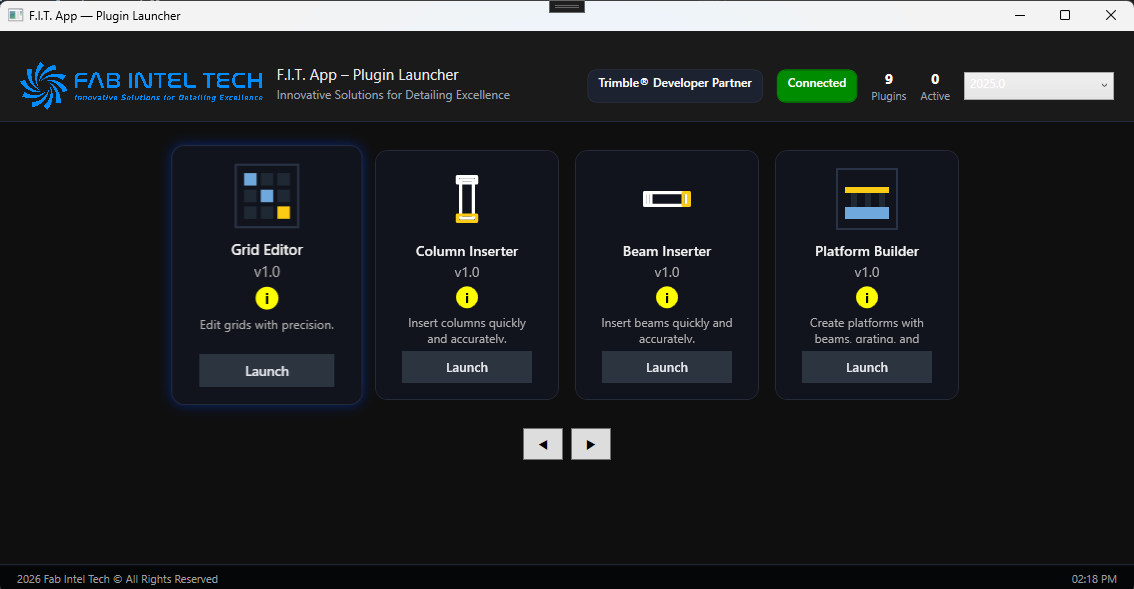 F.I.T. App Plugin Launcher